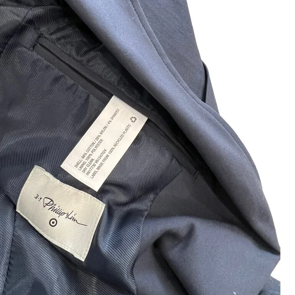 3.1 Phillip Lim for Target Navy Cotton Blazer S